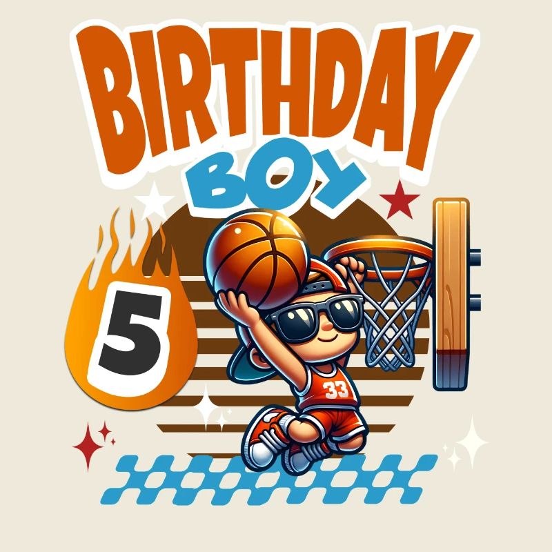 Basketball 5. Geburtstag