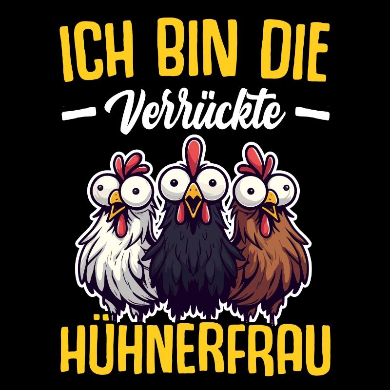 Huhn Hühner Mutter Oma Geschenk Sprüche