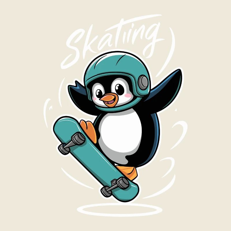 Pingouin Skating Aventurier