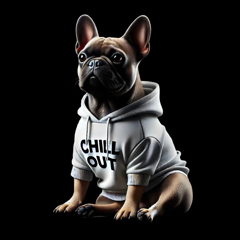Drôle de bouledogue français Chill Out Chill Out