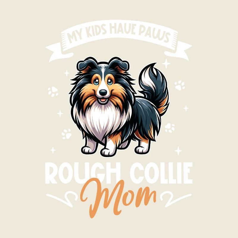 Langhaarcollie Mama