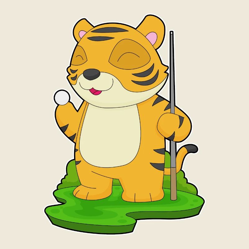 Tiger Billiard Cue