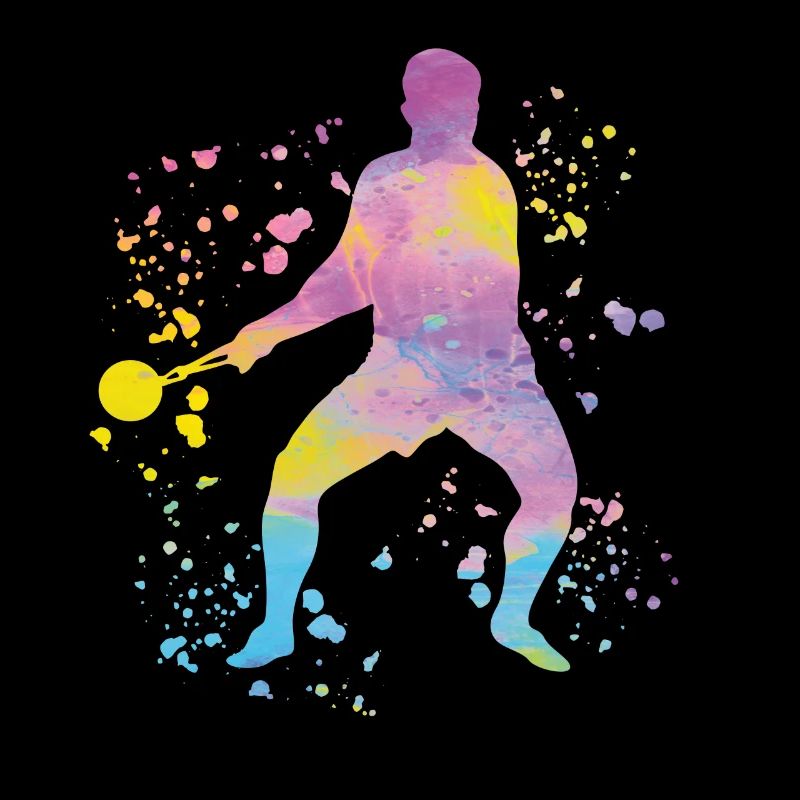 Hammerwerfer Colorsplash Hammerwerfen