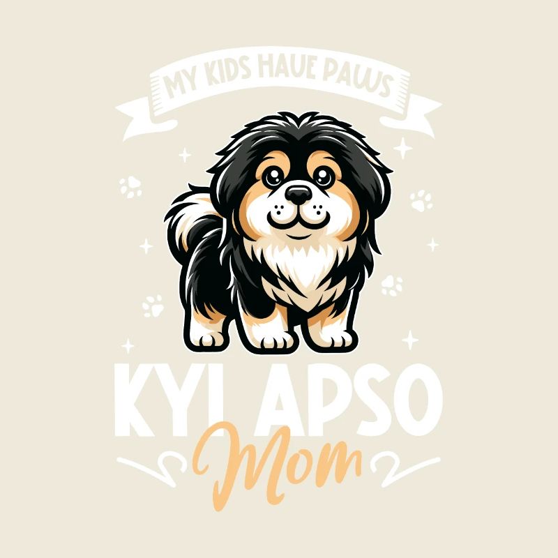 Tibetan Kyi Apso Mom