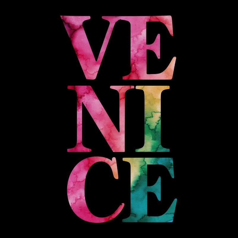 Venice Souvenir Aquarell Stil