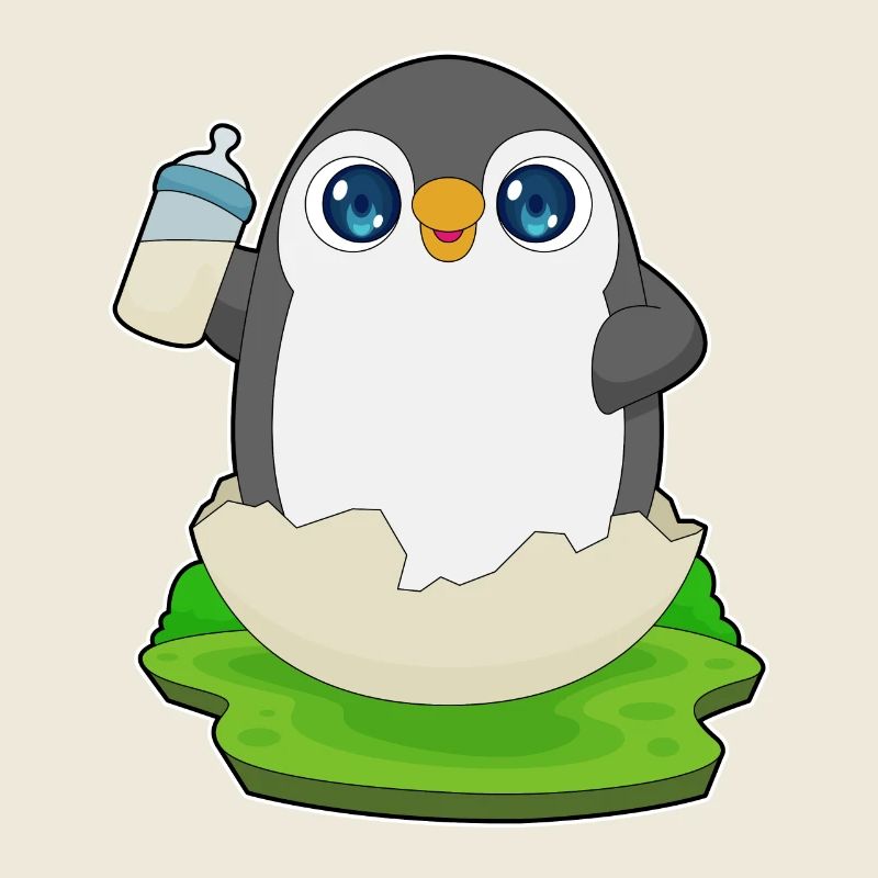 Penguin Biberon Lait