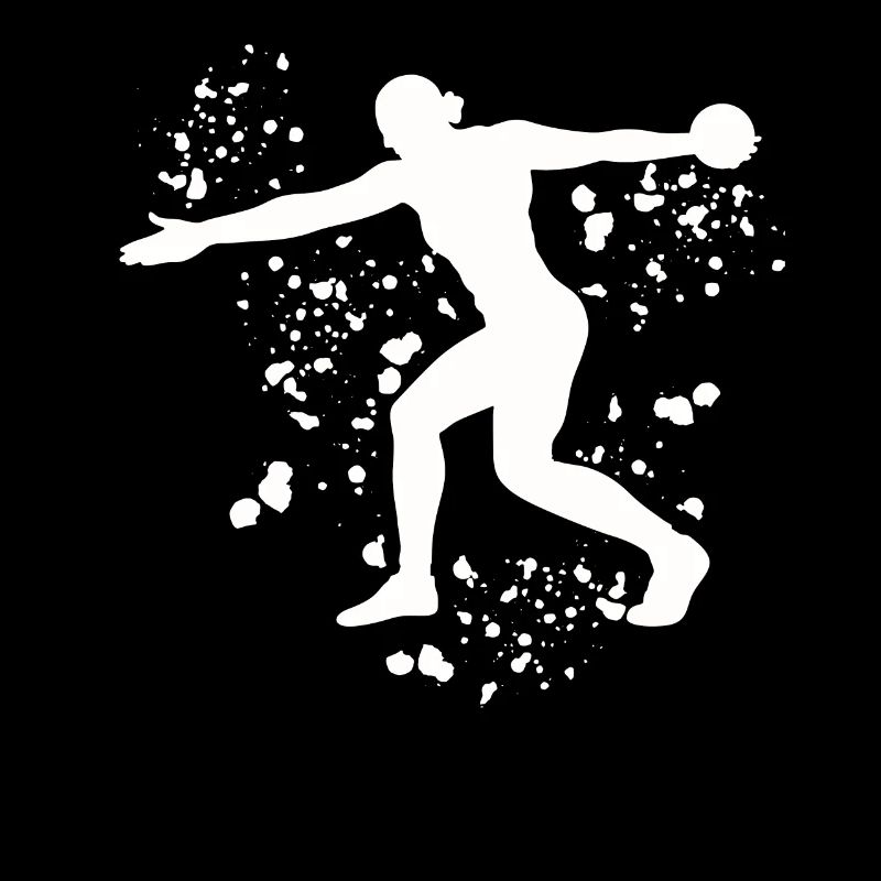 Diskuswerfer Colorsplash Diskuswurf