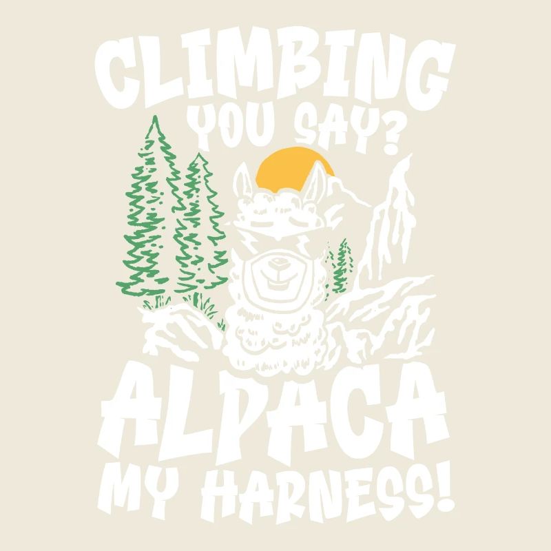 climbing you say alpaca my harness
