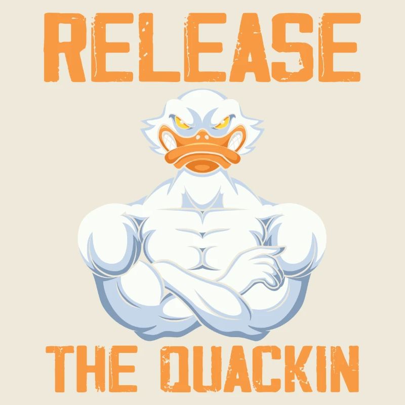 Release The Quackin Gym Gewichtheben Bodybuilder