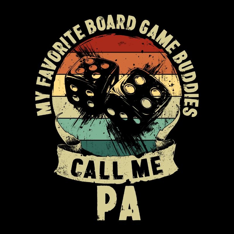 Board Game Buddies Vatertag Vater Kinder Geschenk