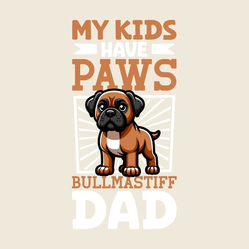 Bullmastiff Dad