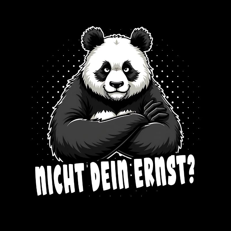 Pas sérieux ? Ours panda mignon Ours panda