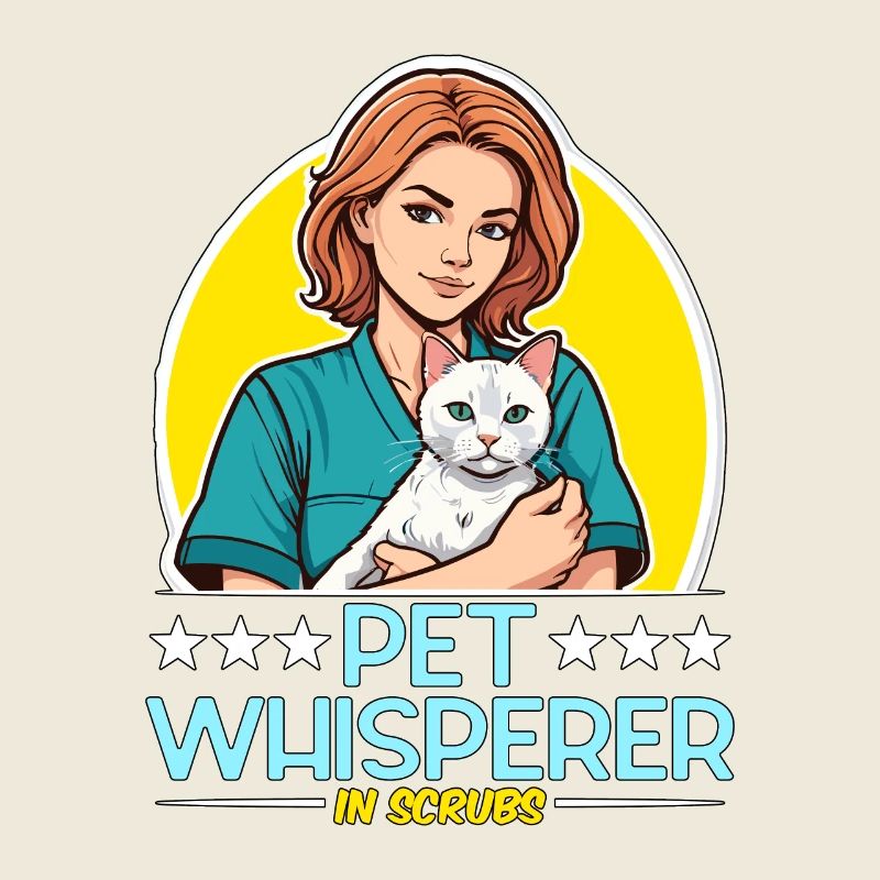 Veterinary Technician Pet Whisperer Animal Lover