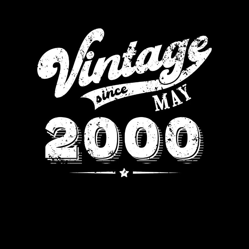 Vintage since May 2000 Geburtstag Geschenk