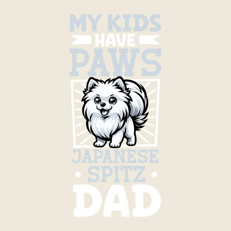 Japanese Spitz Dad