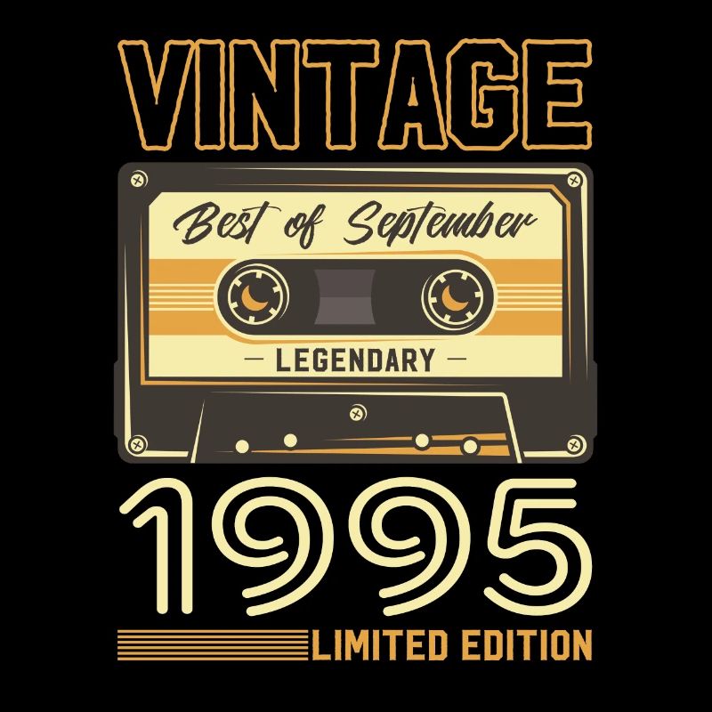 29th Birthday Vintage September 1995 Cassette 95
