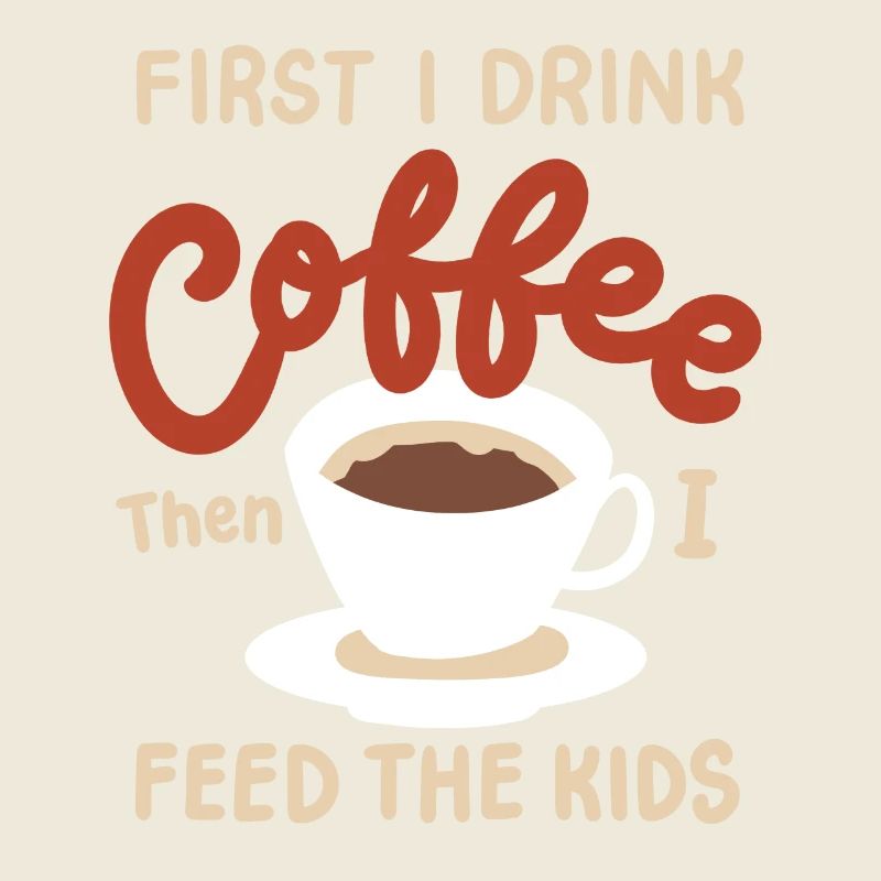 Mittagessen Dame Kaffee