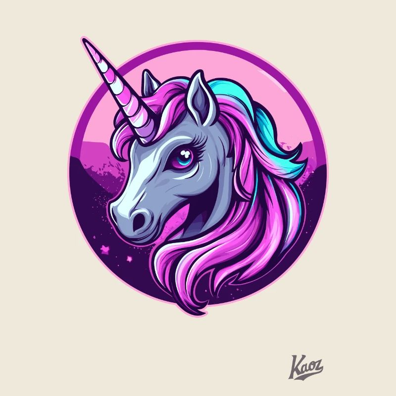 Süßes und cooles Einhorn