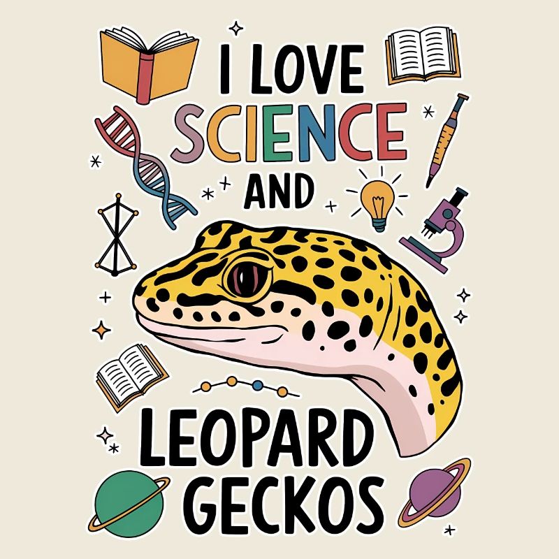 Leopardgecko Spruch Student Leopardgecko Geschenk