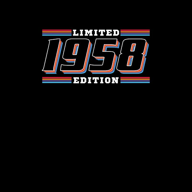 1958 Geburtstag Limited Edition 80s