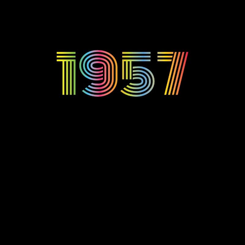 1957 Geburtstag Funky Year