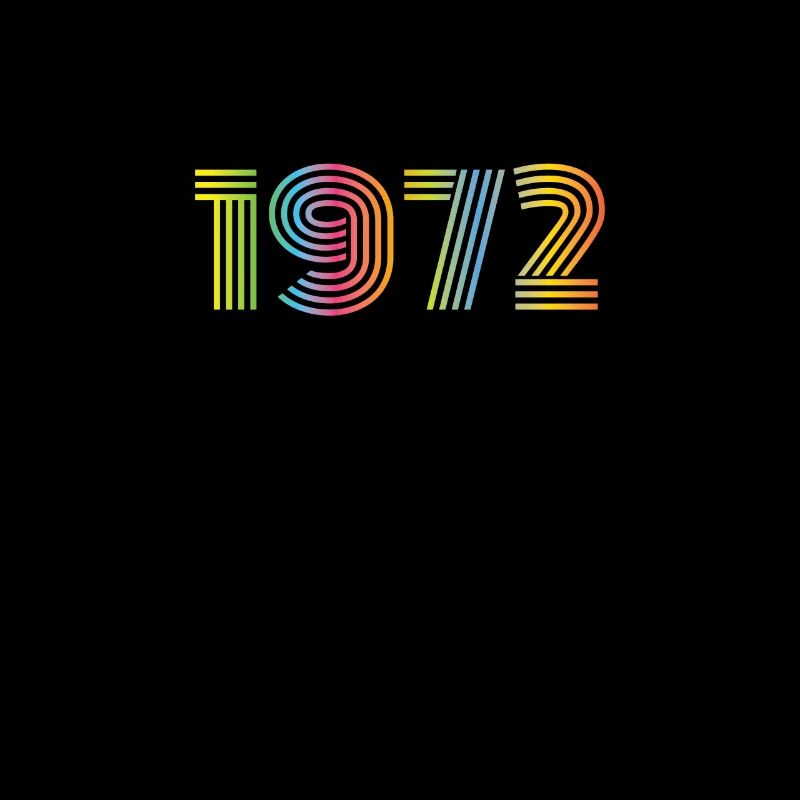 1972 Geburtstag Funky Year