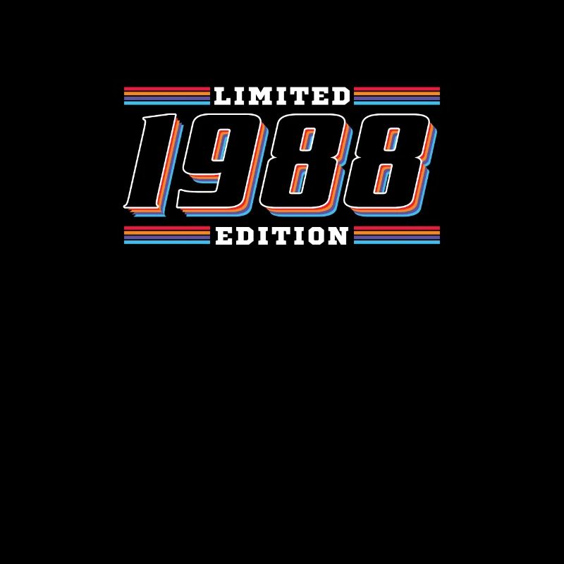 1988 Birthday Limited Edition 80s