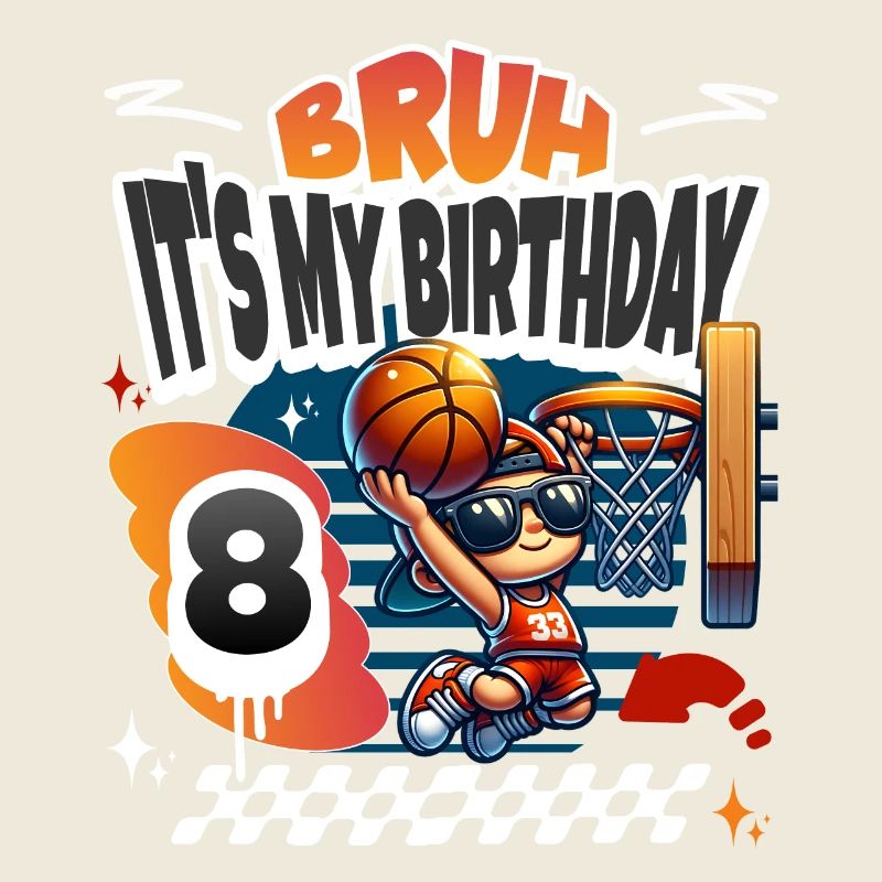 Basketball 8. Geburtstag