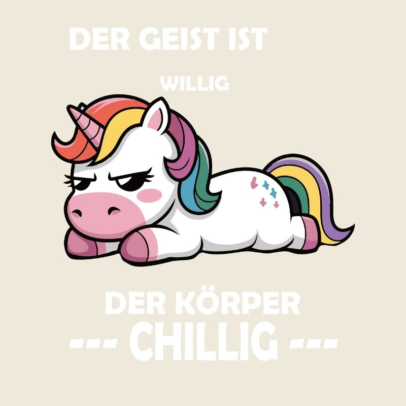 Der Geist war willig, der Körper chillig, Einhorn