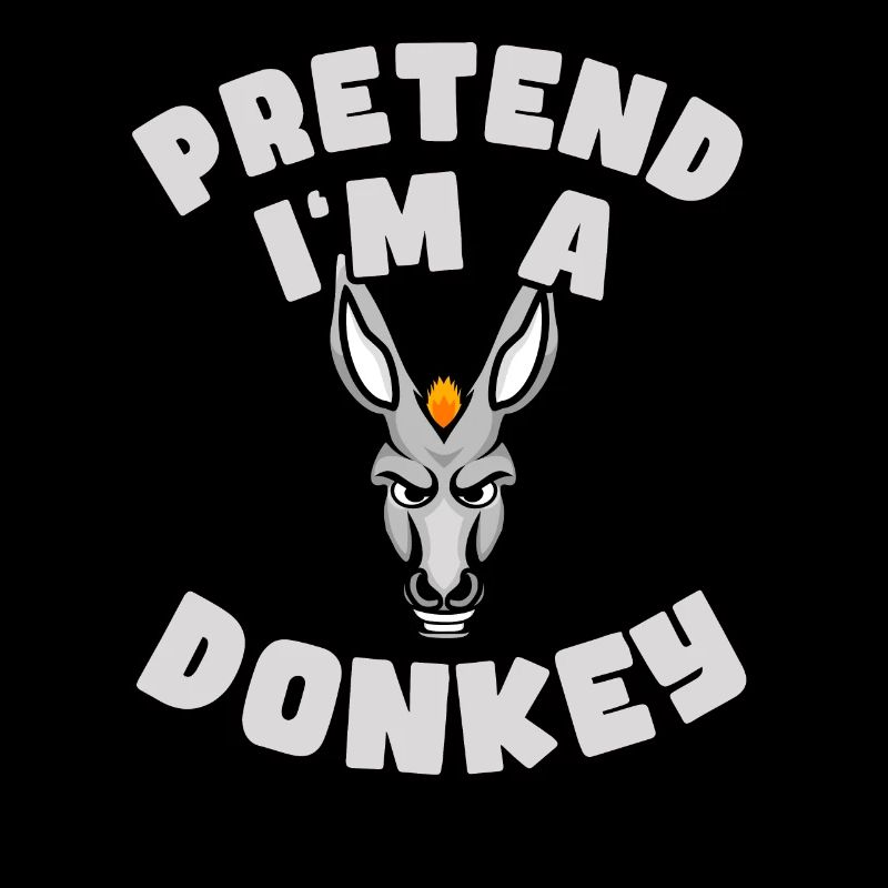 Pretend I'm a Donkey – Einfaches Esel-Kostüm