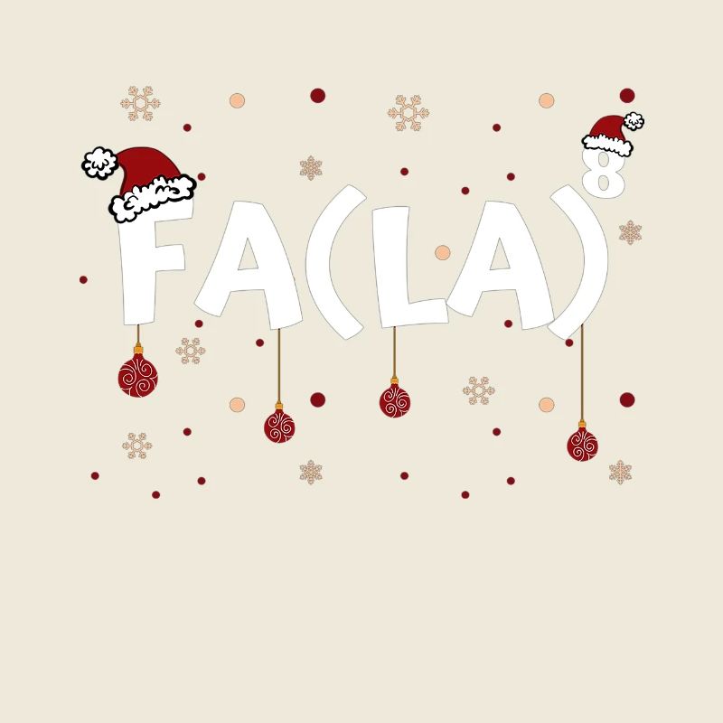 Fa La 8 Funny Christmas Math Teacher Fa La 8