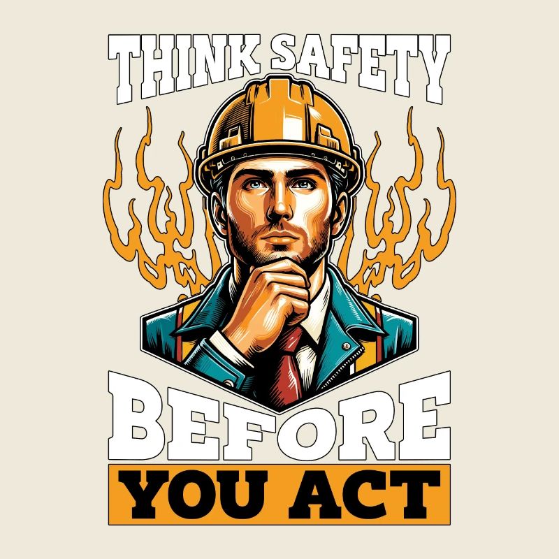 Safety Officer Think Safety Before Patrol Control