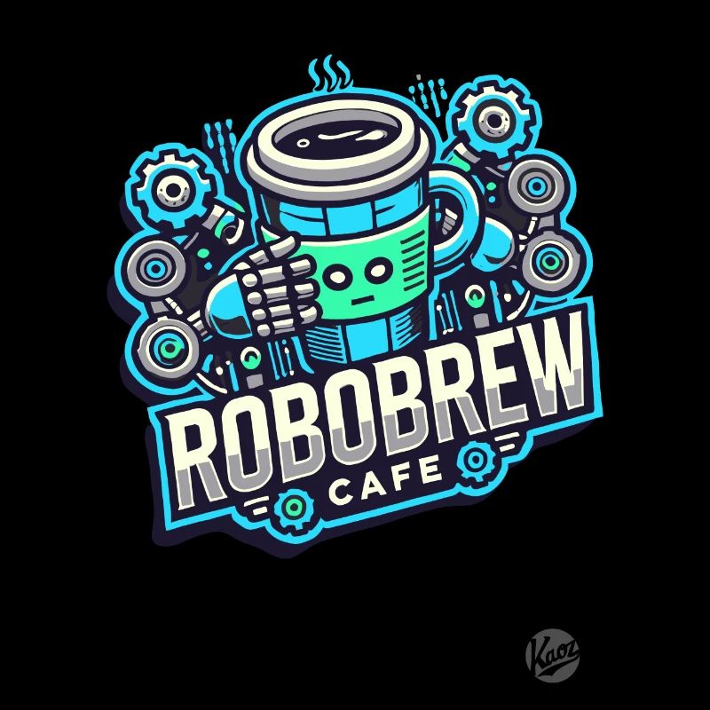 Nerd’s Finest Robo Brew Kaffee Design
