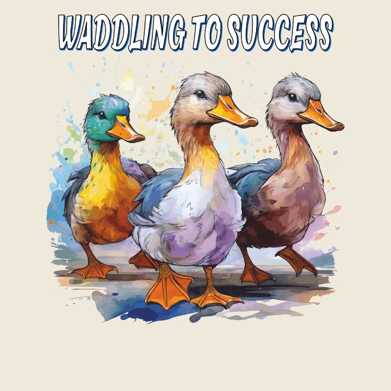 DUCK WADDLING TO SUCCESS