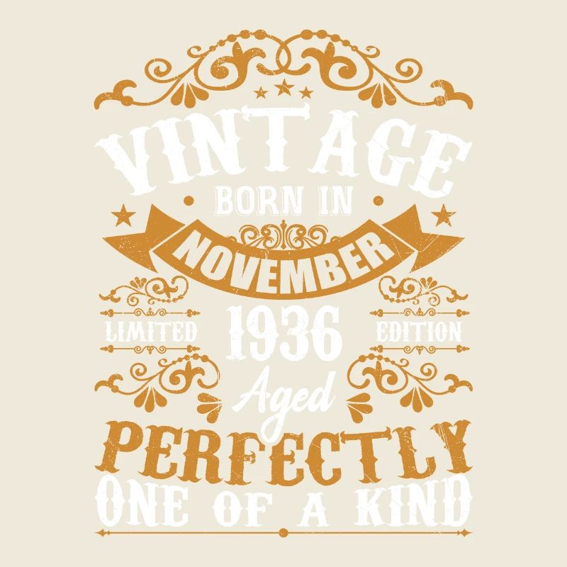 Vintage November 1936 Anniversary November 1936