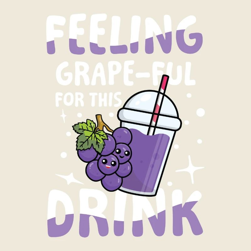 Feeling grape-ful for this drink für einen
