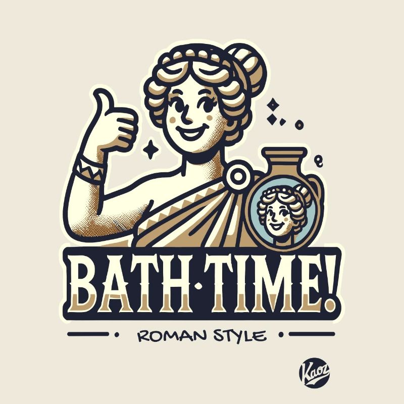 Roman times – thumbs up at bath time