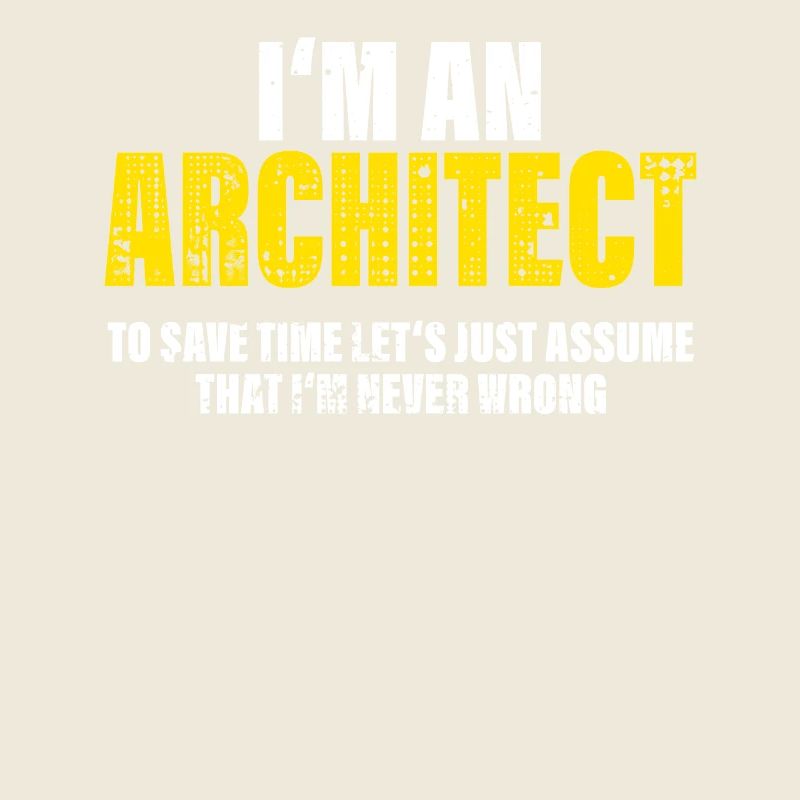 Architecte Drôle Dicton Profession Collègue Cadeau