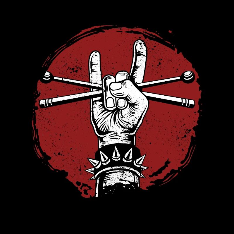 Drums Drums Drumstick Drummer Music Band Rock