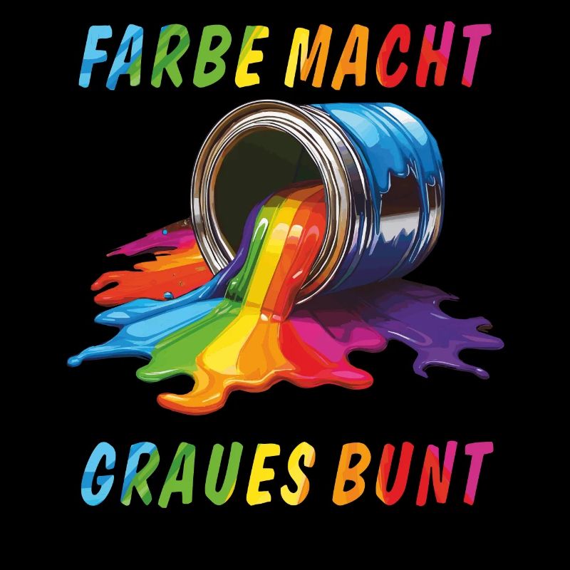 FARBDOSE FARBE MACHT GRAUES BUNT