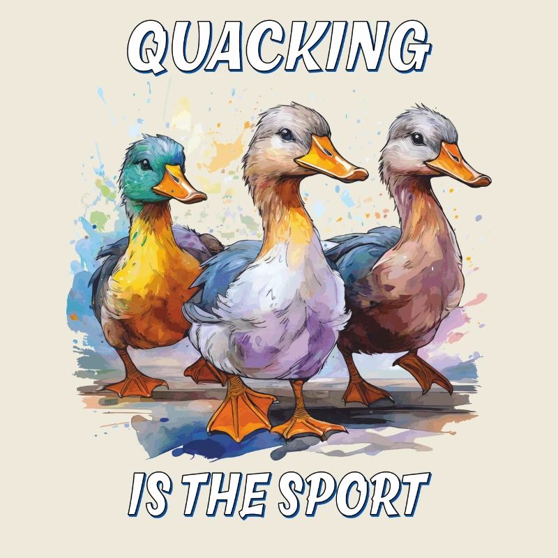 ENTEN QUACKING IS THE SPORT