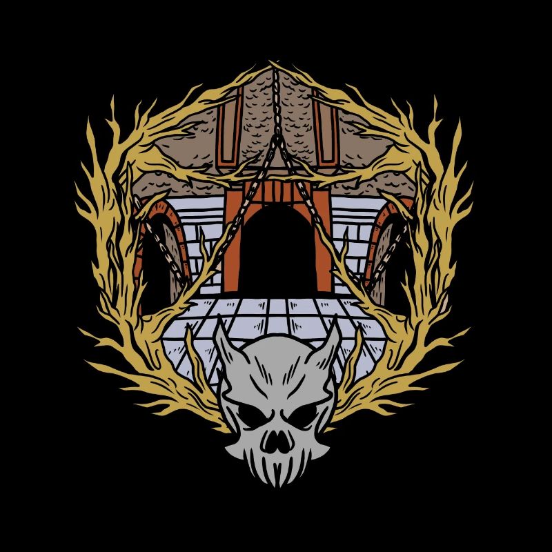 Dungeons Skelett Magischer Dungeon