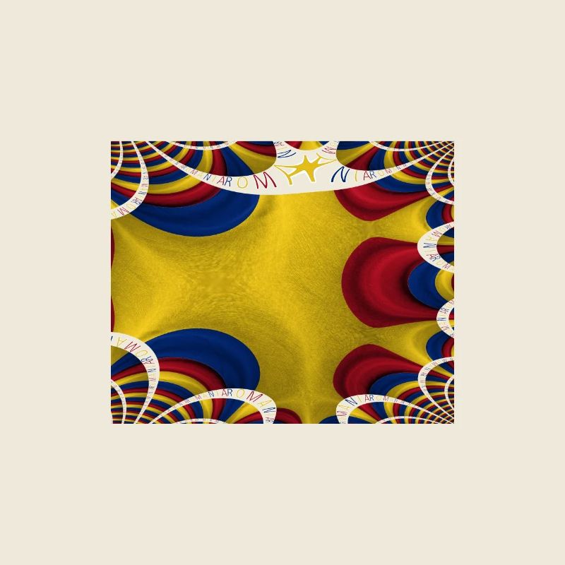 Rumänien Flagge Bukarest