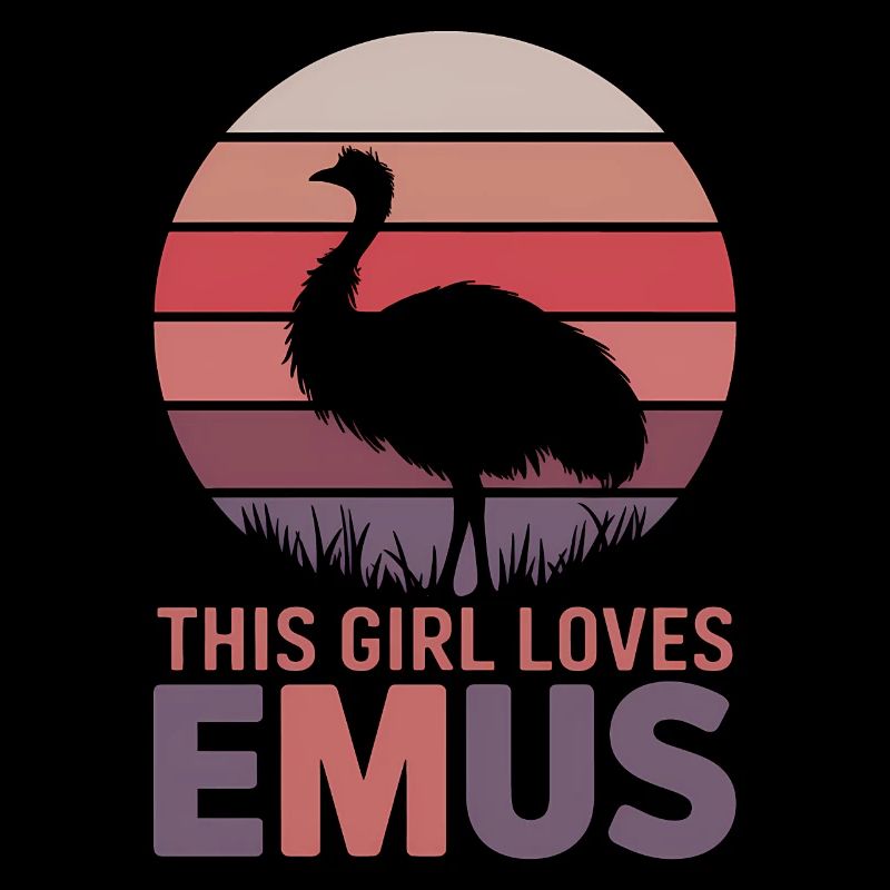 Emu Dire Australie Emus Drôle Cadeau D’émeu