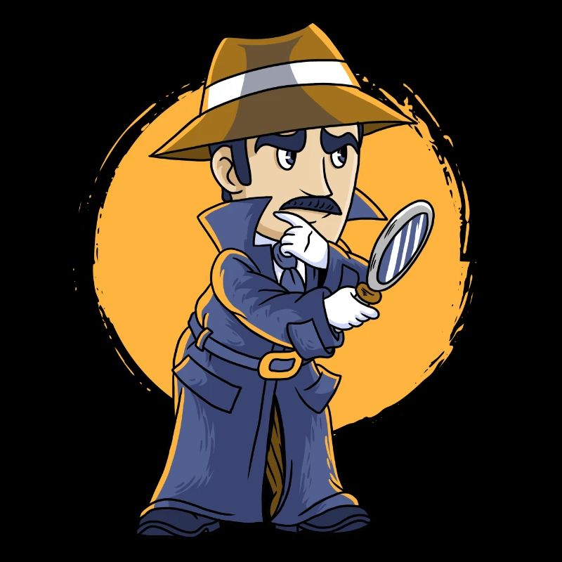 Service-Agent Offizier Detektiv