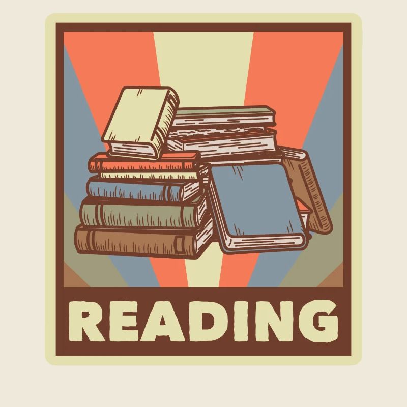 Buch Nerd Lernen Bibliothekar Lesen