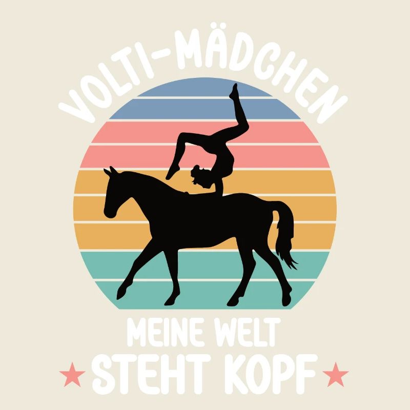 Volti Mädchen Voltigieren Pferde Spruch Vaulting