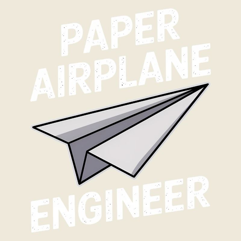 Papierflieger Spruch Witz Papierflugzeug Geschenk