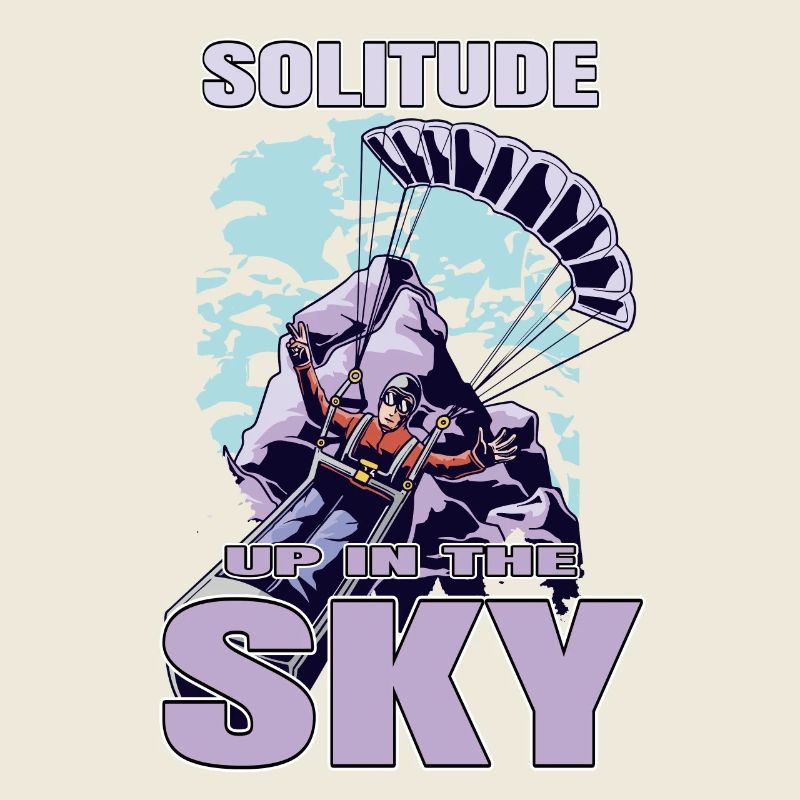 Solitude dans le ciel – Parapente