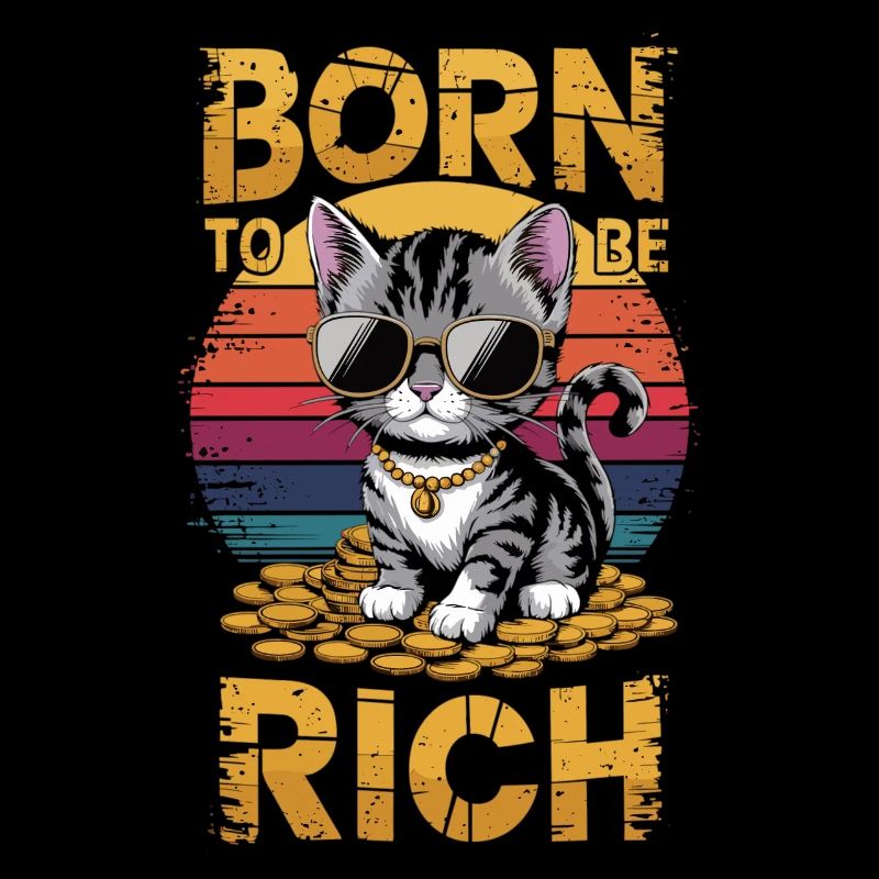 Cat style meets wealth dream